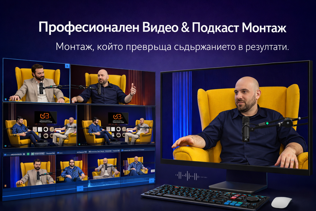 High-Quality Podcast Video Editing